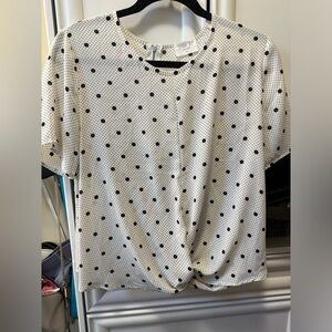 Short sleeve blouse